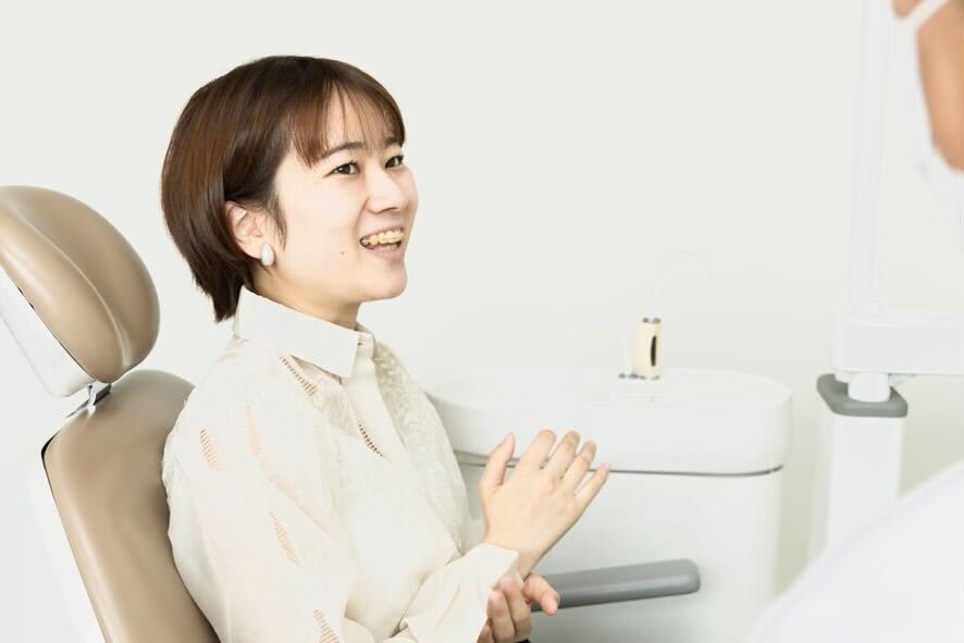 初回相談で話す患者さん